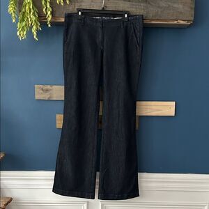 Ann Taylor Jeans Wide Flare Size 10